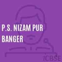 P.S. Nizam Pur Banger Primary School Logo