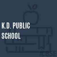K.D. Public School Logo