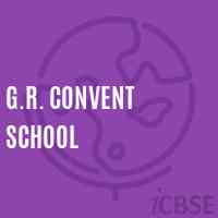G.R. Convent School Logo
