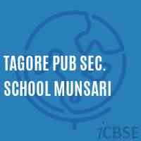 Tagore Pub Sec. School Munsari Logo