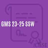 Gms 23-25 Ssw Middle School Logo