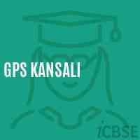 Gps Kansali Primary School Logo