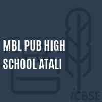 Mbl Pub High School Atali Logo