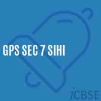 Gps Sec 7 Sihi Primary School Logo