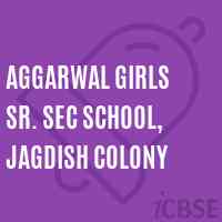 Aggarwal Girls Sr. Sec School, Jagdish Colony Logo