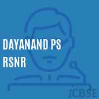 Dayanand Ps Rsnr Primary School Logo