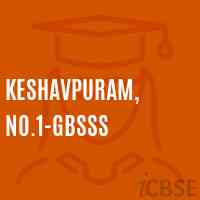 Keshavpuram, No.1-GBSSS High School Logo