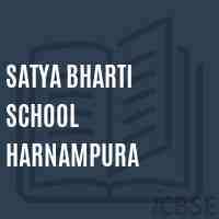 Satya Bharti School Harnampura Logo