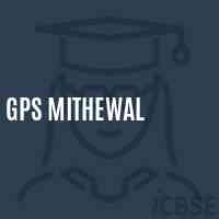 Gps Mithewal Primary School Logo