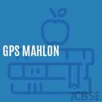 Gps Mahlon Primary School Logo