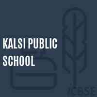 Kalsi Public School Logo