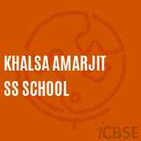 Khalsa Amarjit Ss School Logo
