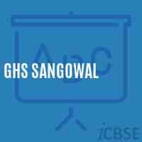Ghs Sangowal Secondary School Logo