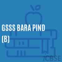 Gsss Bara Pind (B) High School Logo