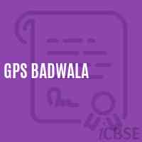 Gps Badwala Primary School Logo