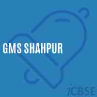 Gms Shahpur Middle School Logo