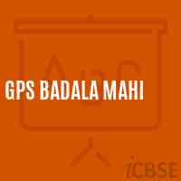 Gps Badala Mahi Primary School Logo