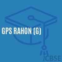Gps Rahon (G) Primary School Logo