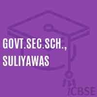 Govt.Sec.Sch., Suliyawas Secondary School Logo