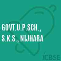 Govt.U.P.Sch., S.K.S., Nijhara Middle School Logo