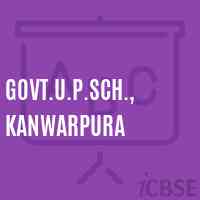 Govt.U.P.Sch., Kanwarpura Middle School Logo