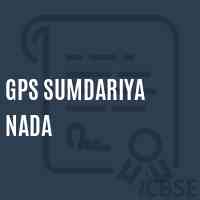 Gps Sumdariya Nada Primary School Logo