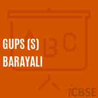 Gups (S) Barayali Secondary School Logo