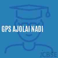 Gps Ajolai Nadi Primary School Logo