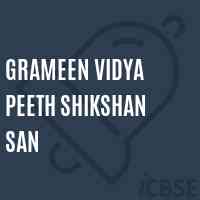 Grameen Vidya Peeth Shikshan San Secondary School Logo