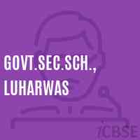 Govt.Sec.Sch., Luharwas Secondary School Logo