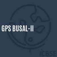 Gps Busal-Ii Primary School Logo