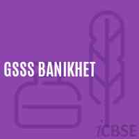 Gsss Banikhet High School Logo