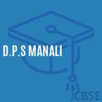 D.P.S Manali Senior Secondary School Logo