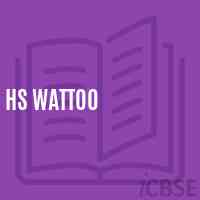 Hs Wattoo Secondary School Logo