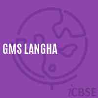 Gms Langha Middle School Logo