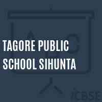 Tagore Public School Sihunta Logo
