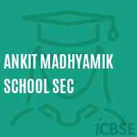 Ankit Madhyamik School Sec Logo