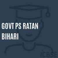 Govt Ps Ratan Bihari Primary School Logo
