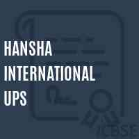 Hansha International Ups Middle School Logo