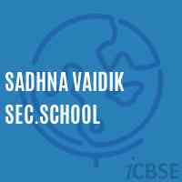 Sadhna Vaidik Sec.School Logo