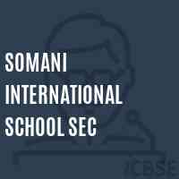 Somani International School Sec Logo