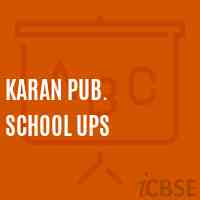 Karan Pub. School Ups Logo