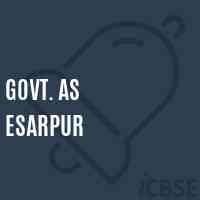 Govt. As Esarpur Primary School Logo
