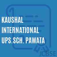 Kaushal International Ups.Sch. Pawata Middle School Logo
