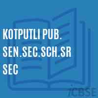 Kotputli Pub. Sen.Sec.Sch.Sr Sec Senior Secondary School Logo