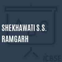 Shekhawati S.S. Ramgarh Senior Secondary School Logo