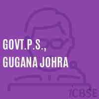 Govt.P.S., Gugana Johra Primary School Logo