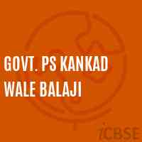 Govt. Ps Kankad Wale Balaji Primary School Logo