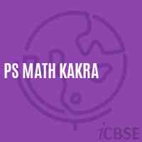 Ps Math Kakra Primary School Logo