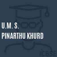 U.M. S. Pinarthu Khurd Middle School Logo